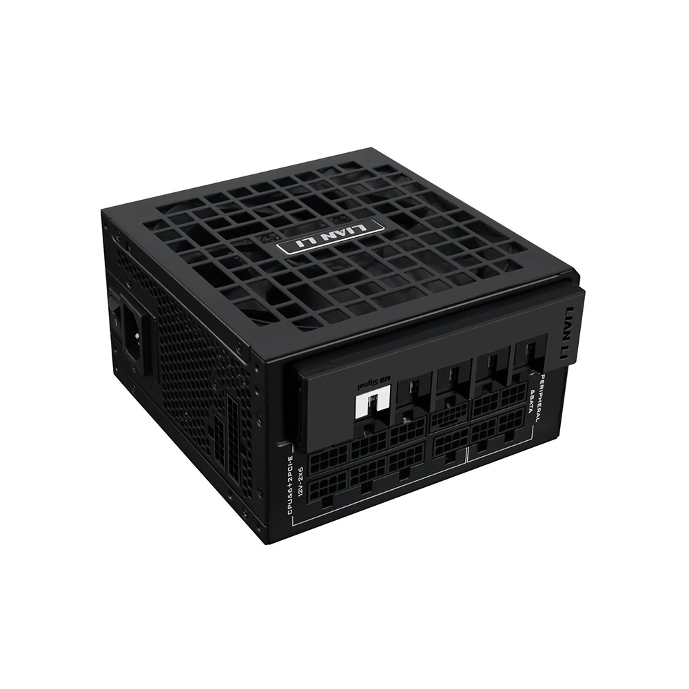 Lian Li RS1000G с RS Hub 1000W, 80 PLUS Gold, Модулно, PCIe 5.1, ATX 3.1 Захранване за компютър