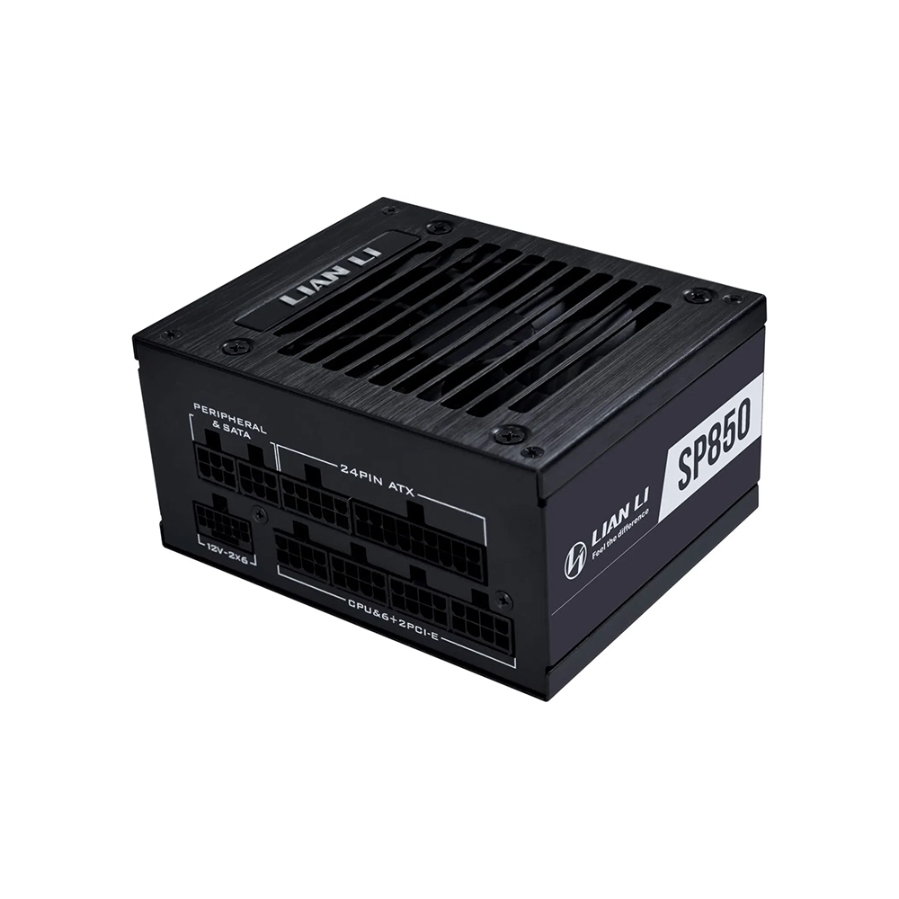 Lian Li SP850 V2 Gold Black 850W, 80 Plus Gold, Модулно, PCIe Gen 5.0, ATX 3.1 Захранване за компютър