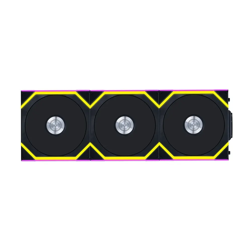 Lian Li UNI FAN SL Wireless 120mm ARGB Black Комплект вентилатори (3 броя)