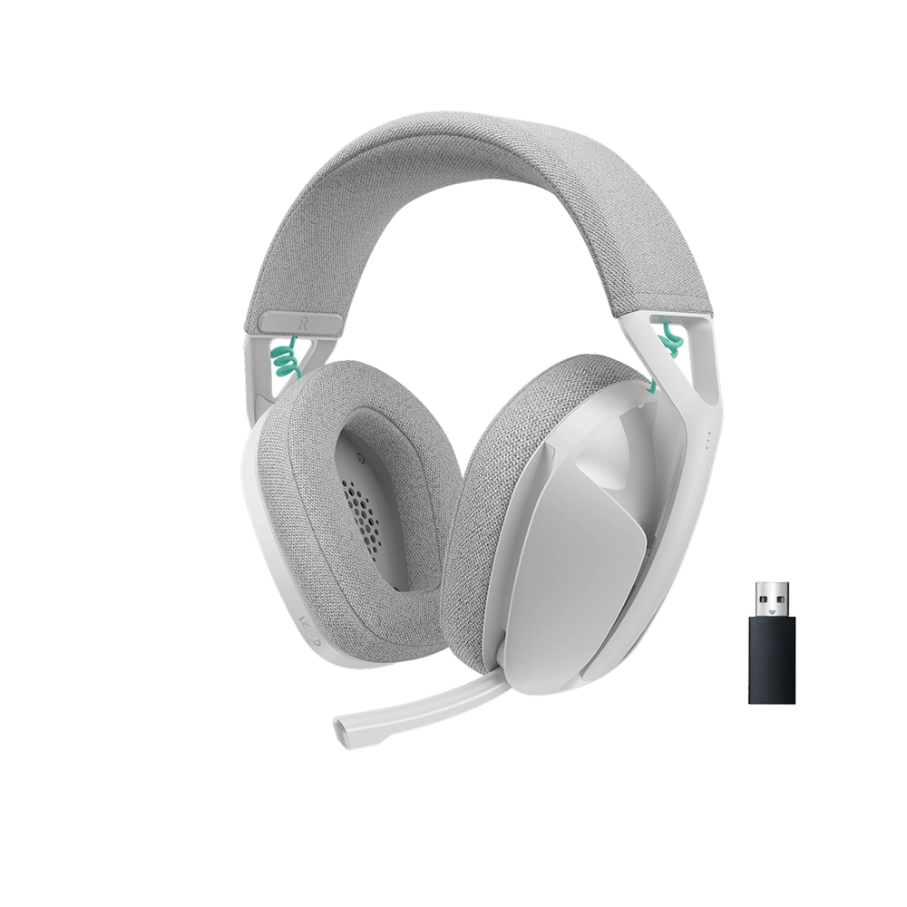  Logitech G321 White Lightspeed Wireless Безжични геймърски слушалки с микрофон