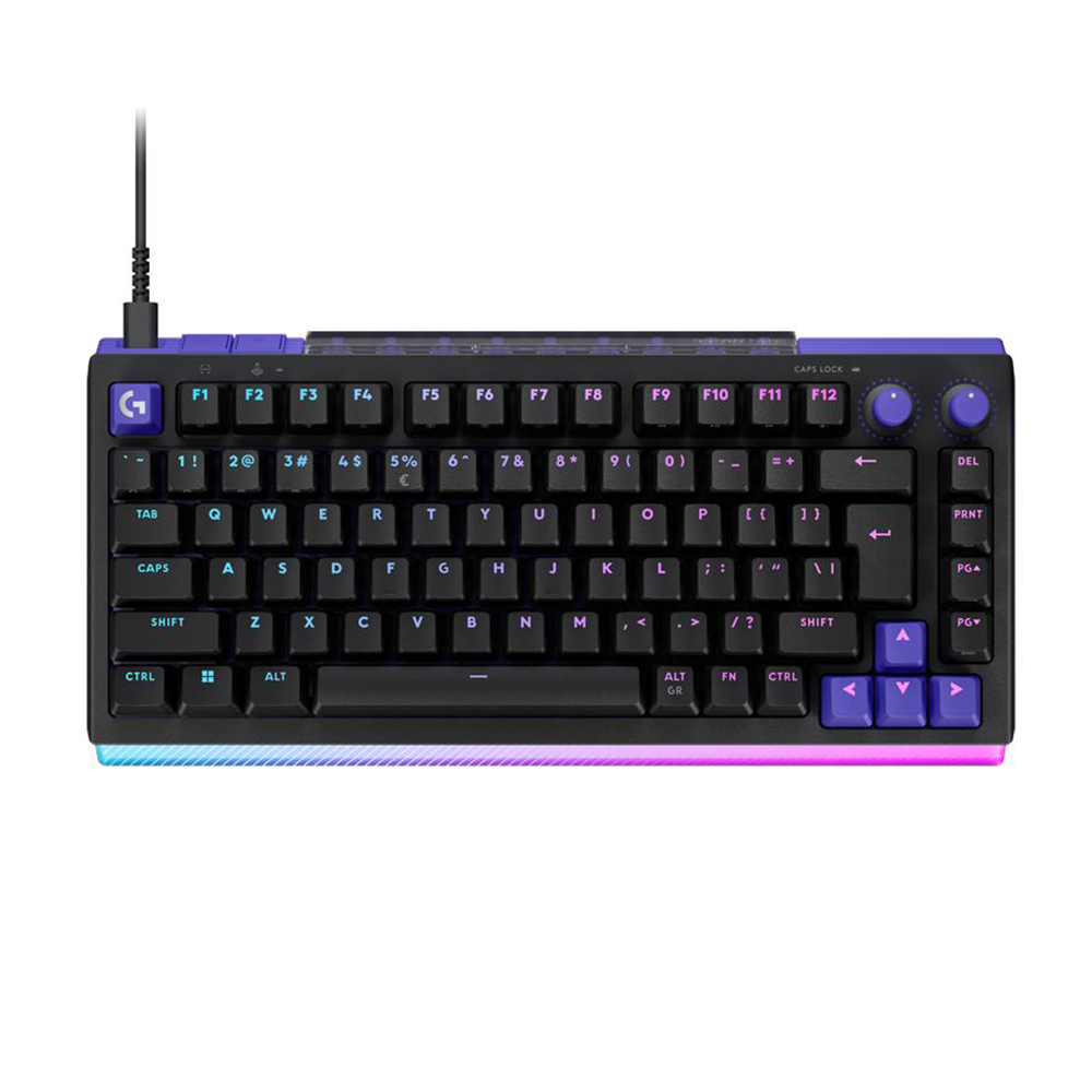 Logitech G512 X 75 Black 8K Геймърска TMR аналоговo-механична клавиатура с Kailh Tactile суичове