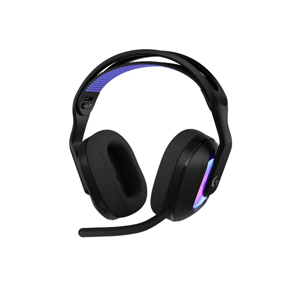 Logitech G522 Black Lightspeed Wireless RGB Безжични геймърски слушалки с микрофон