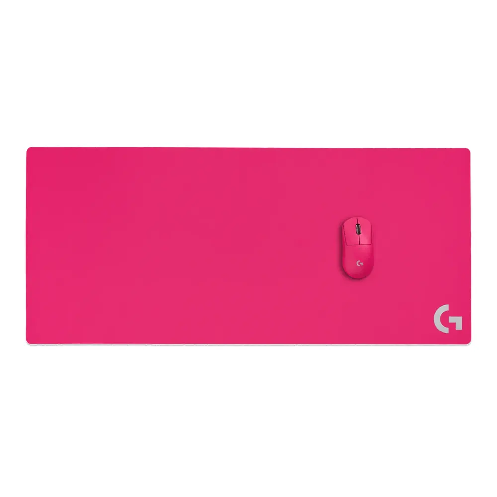 Logitech G840 XL Pink геймърски пад за мишка и клавиатура