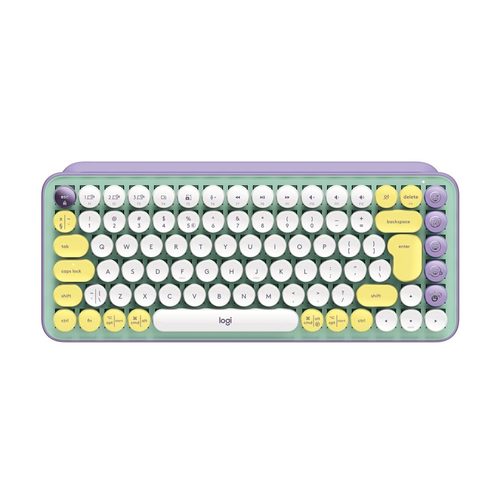 Logitech POP Keys Daydream Mint Безжична механична клавиатура с TTC Brown суичове