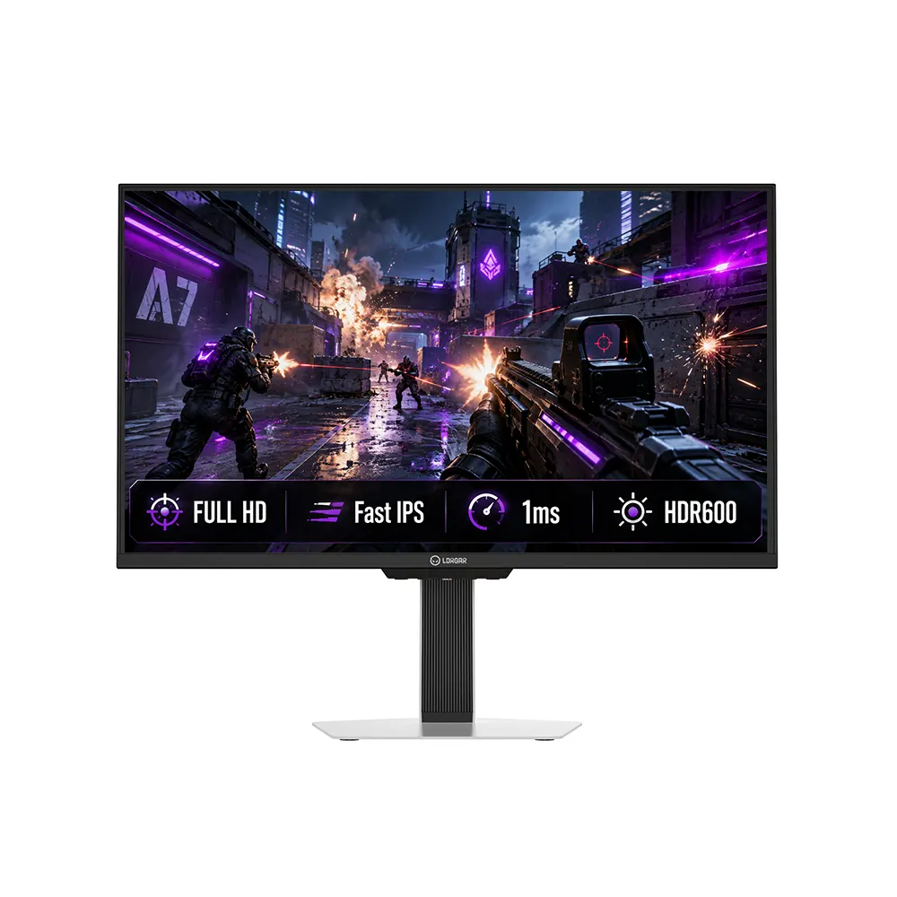LORGAR 25LP1 PRO 24.5" Fast IPS, 400Hz, 0.3ms, Full HD (1920 x 1080), AMD FreeSync, HDR600 Ready Геймърски монитор