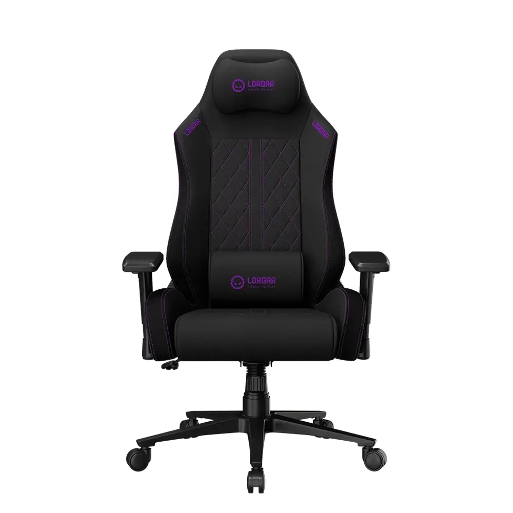 Lorgar CHA41 Black/Purple Ергономичен геймърски стол