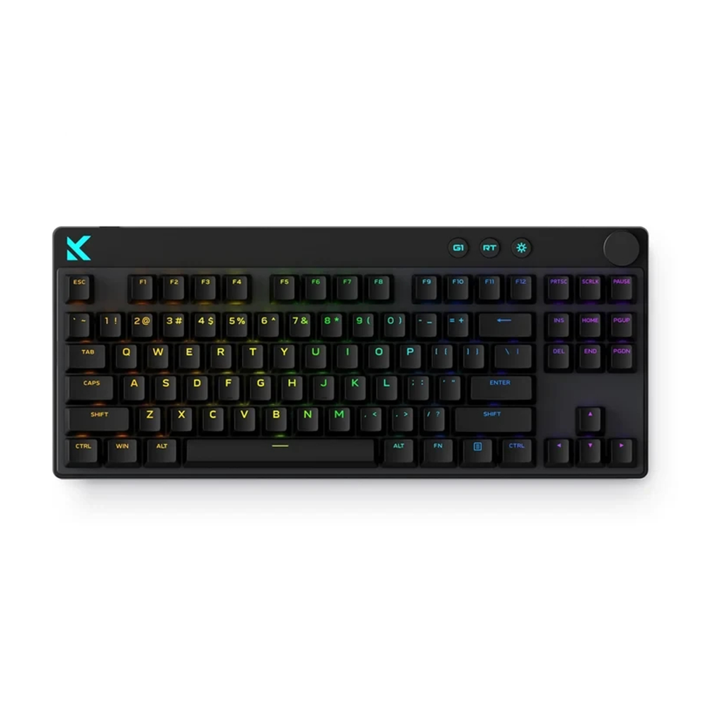 MCHOSE Mix 87 Ultra Esports Black TKL 8K Геймърска Hall Effect клавиатура с Mount Tai Magnetic Switch GT магнитни суичове