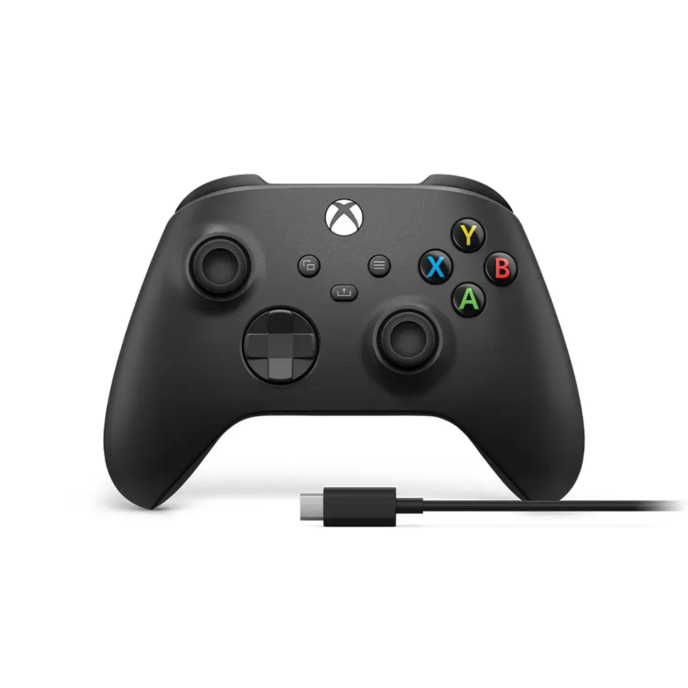 Microsoft Xbox Wireless Controller + USB-C Cable Black Безжичен геймпад за XBOX, PC и Android