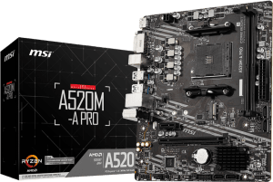 Дънна платка MSI A520M-A PRO
