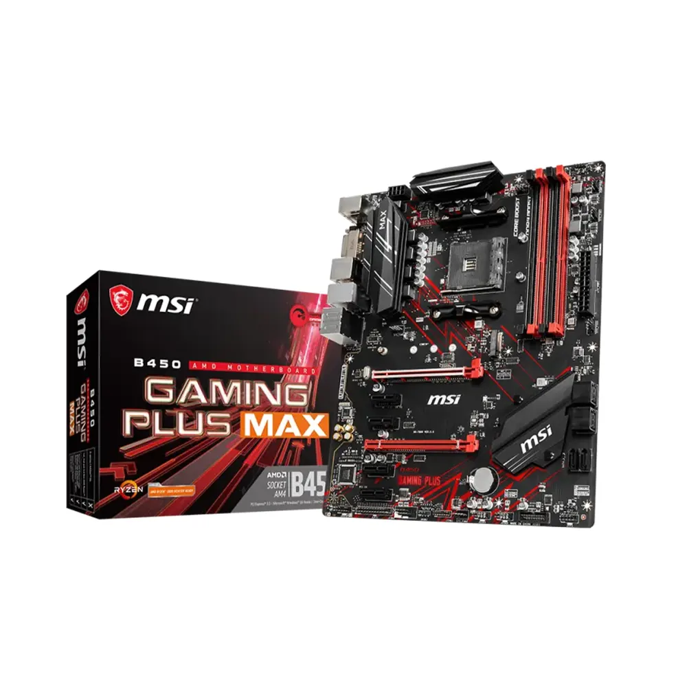 MSI B450 GAMING PLUS MAX AM4, DDR4 Дънна платка