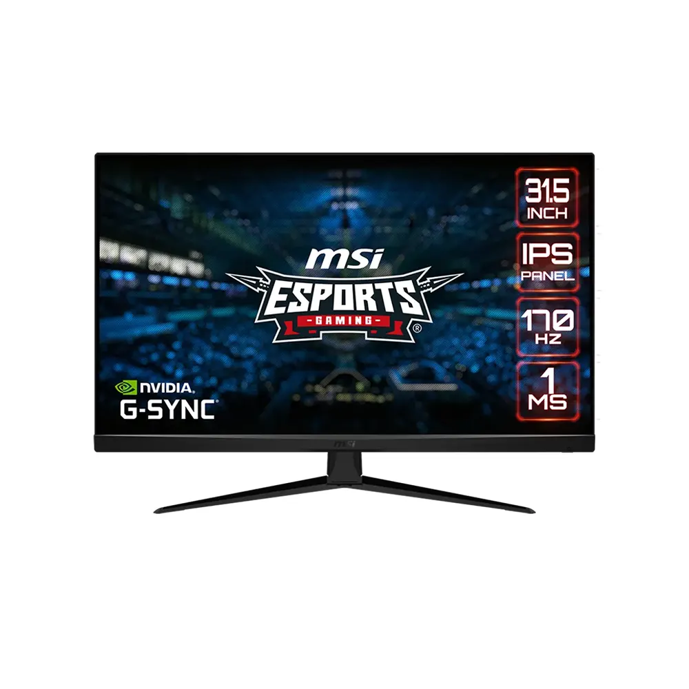 MSI G321Q, 31.5 VA, 170Hz, 1ms, WQHD (2560 x 1440) FreeSync Premium Геймърски монитор