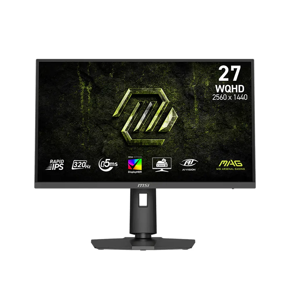 MSI MAG 274QPF X32 27" IPS, 320Hz, 0.5ms, WQHD (2560 x 1440), AMD FreeSync Premium, VESA DisplayHDR 400 Геймърски монитор