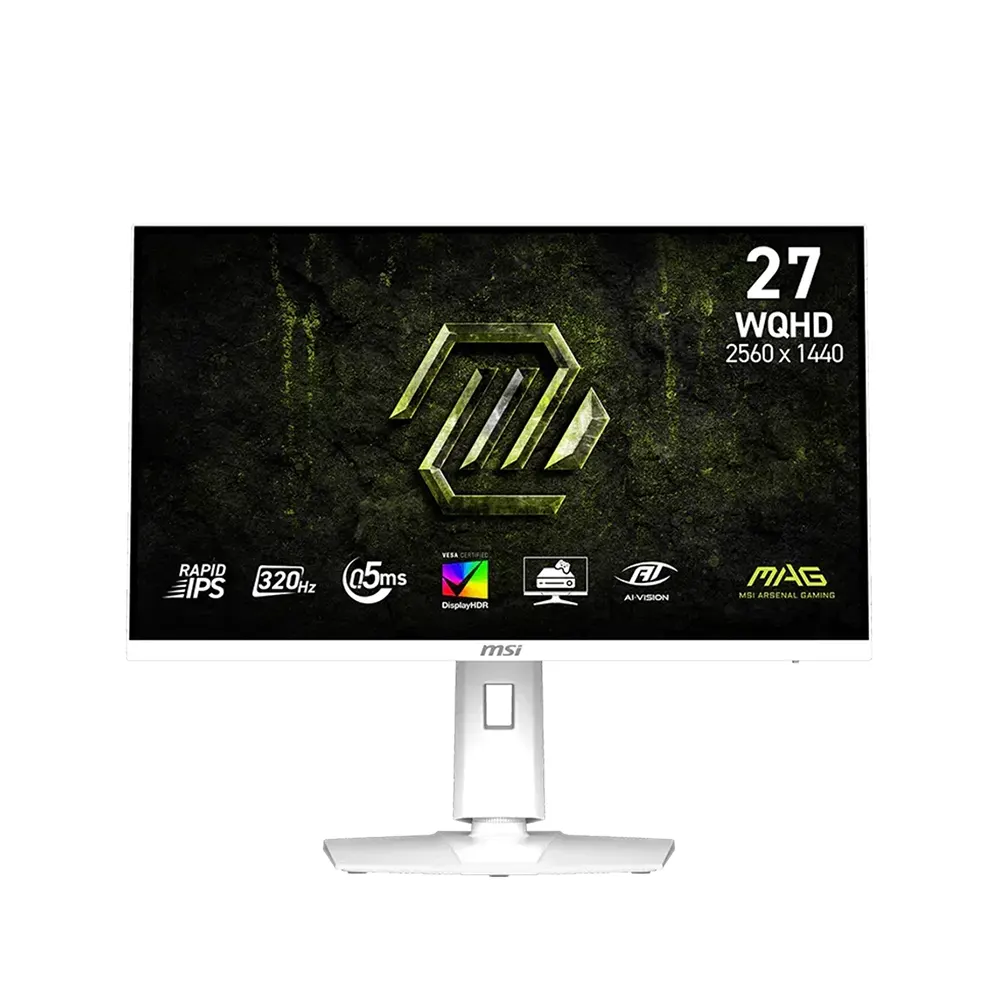 MSI MAG 274QRFW X32 27" IPS, 320Hz, 0.5ms, WQHD (2560 x 1440), AMD FreeSync Premium, VESA DisplayHDR 400 Геймърски монитор