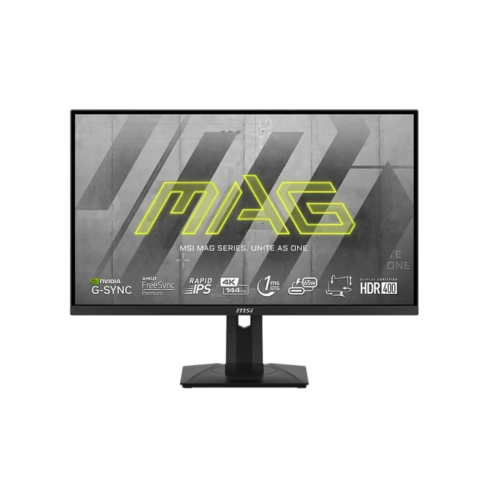 MSI MAG 274UPF 27, IPS, 144Hz, 1ms, UHD (3840 x 2160), FreeSync Premium, Display HDR 400 Геймърски монитор