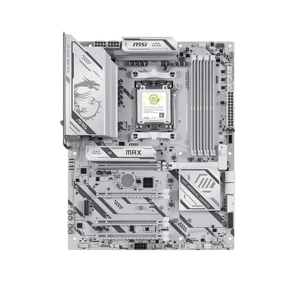 MSI MAG B850 GAMING PLUS MAX WIFI, AM5, DDR5, Wi-Fi 7, 5GbE Дънна платка