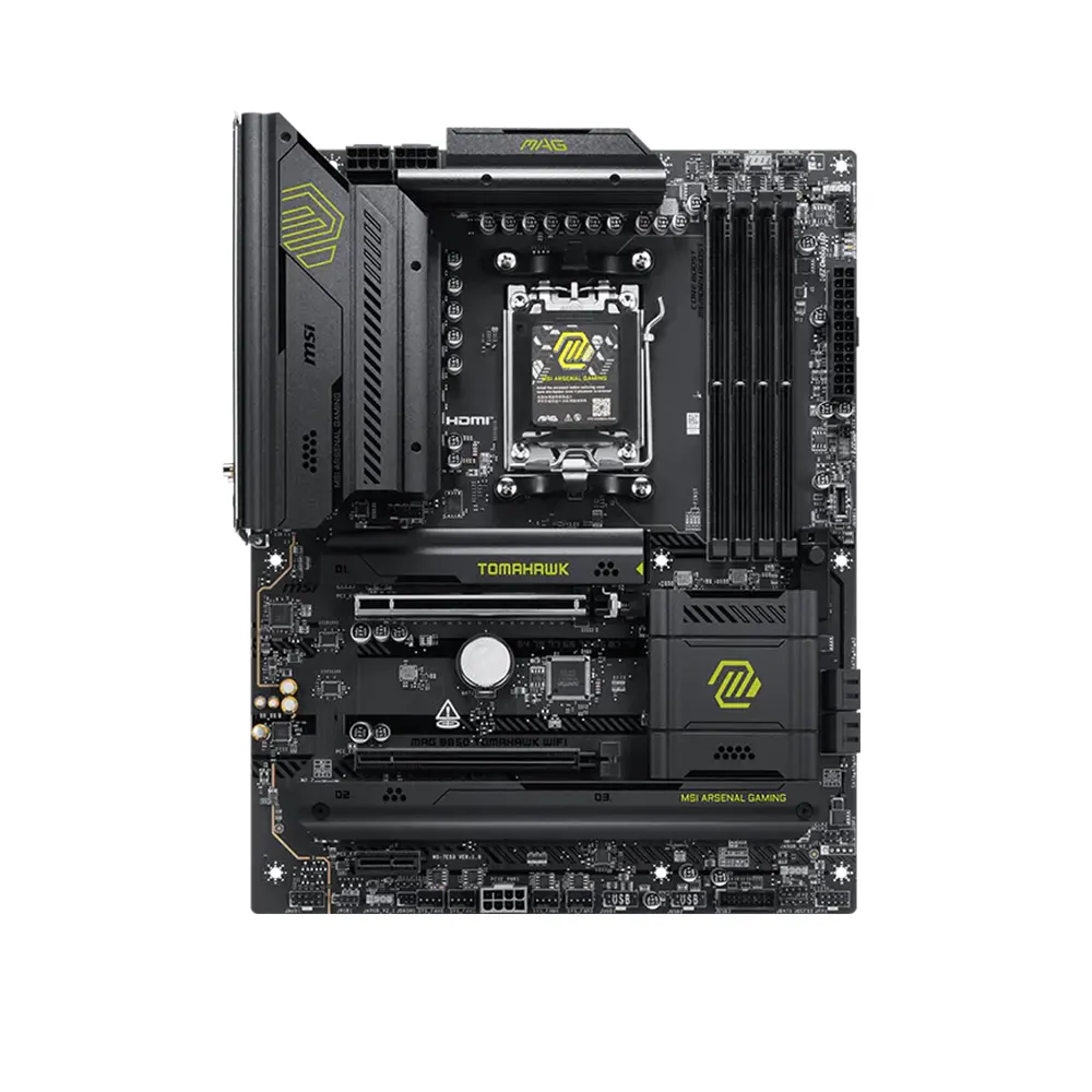 MSI MAG B850 TOMAHAWK WIFI, AM5, DDR5, Wi-Fi 7, 5GbE Дънна платка