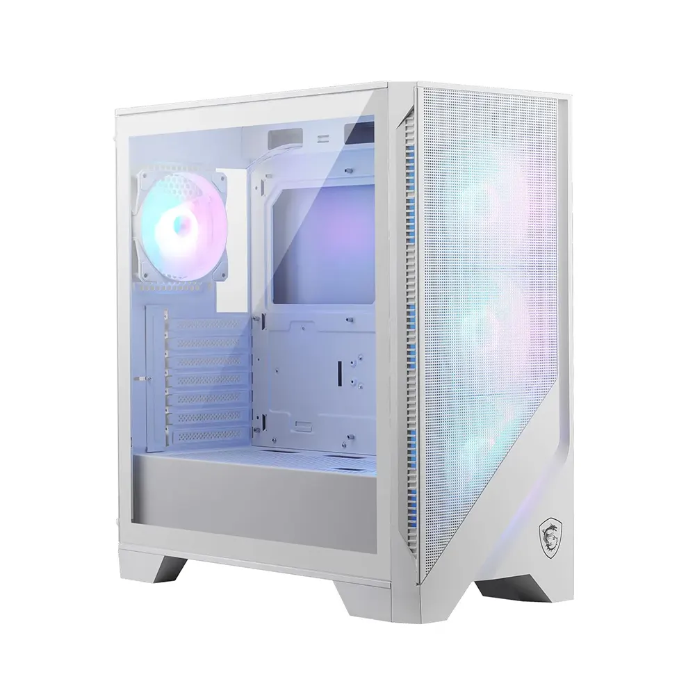 MSI MAG FORGE 320R AIRFLOW White ARGB Компютърна кутия
