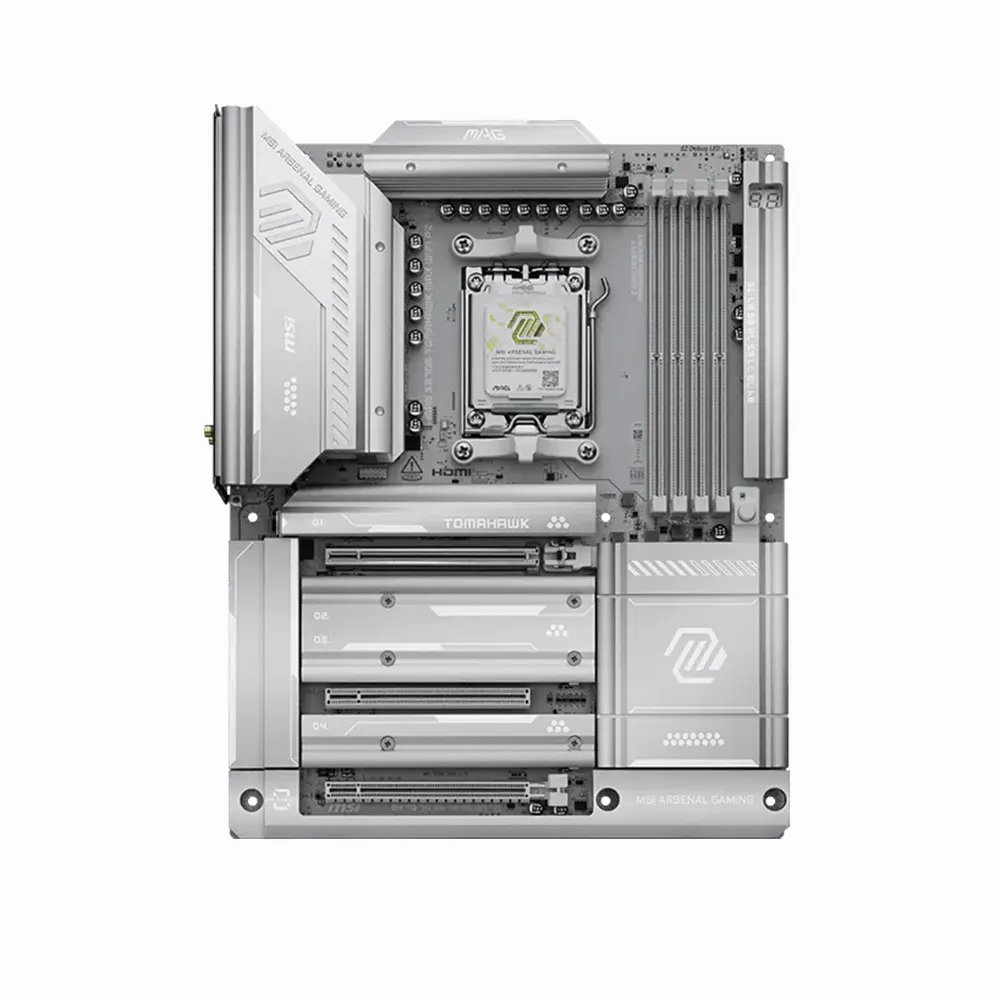 MSI MAG X870E TOMAHAWK MAX WIFI PZ, AM5, DDR5, Wi-Fi 7, Back-connect Дънна платка