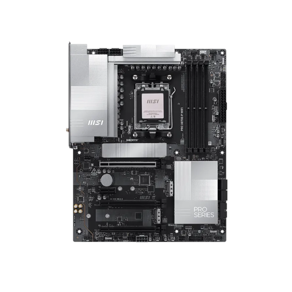 MSI PRO X870E-P WIFI, AM5, DDR5, Wi-Fi 7 Дънна платка