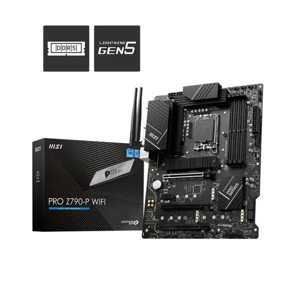 MSI PRO Z790-P WIFI, LGA1700, DDR5 Дънна платка