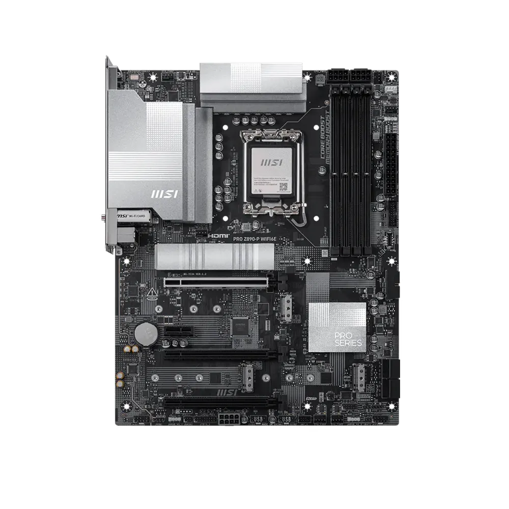 MSI PRO Z890-P WIFI6E, LGA 1851, DDR5, Wi-Fi6E, 5GbE Дънна платка