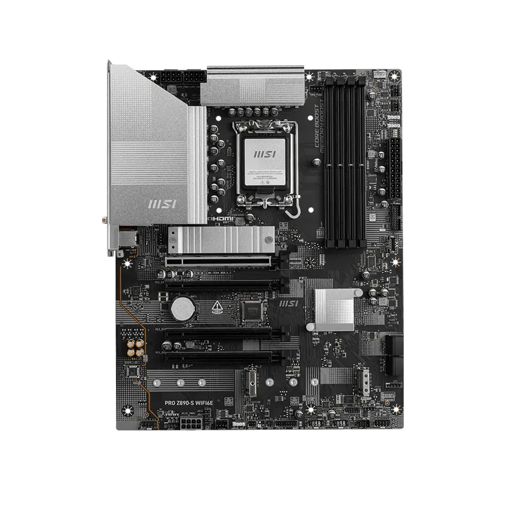 MSI PRO Z890-S WIFI6E, LGA1851, DDR5, Wi-Fi 6E, 2.5GbE Дънна платка
