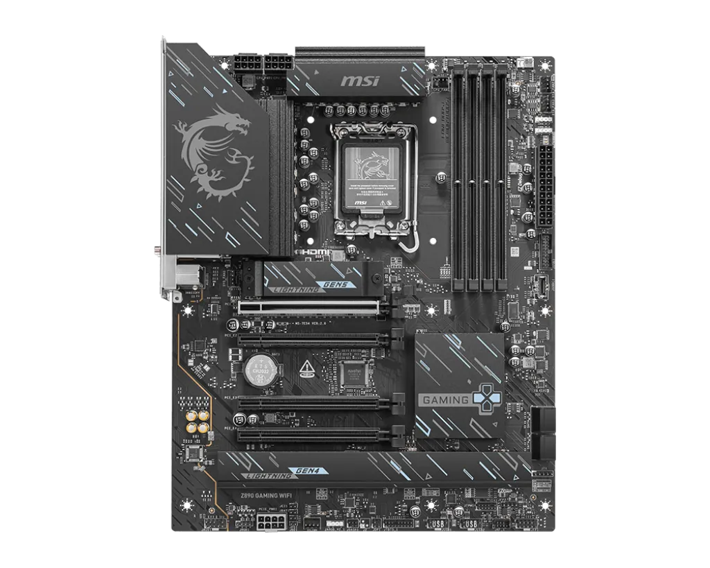 MSI Z890 GAMING WIFI, LGA1851, DDR5, Wi-Fi 7 Дънна платка