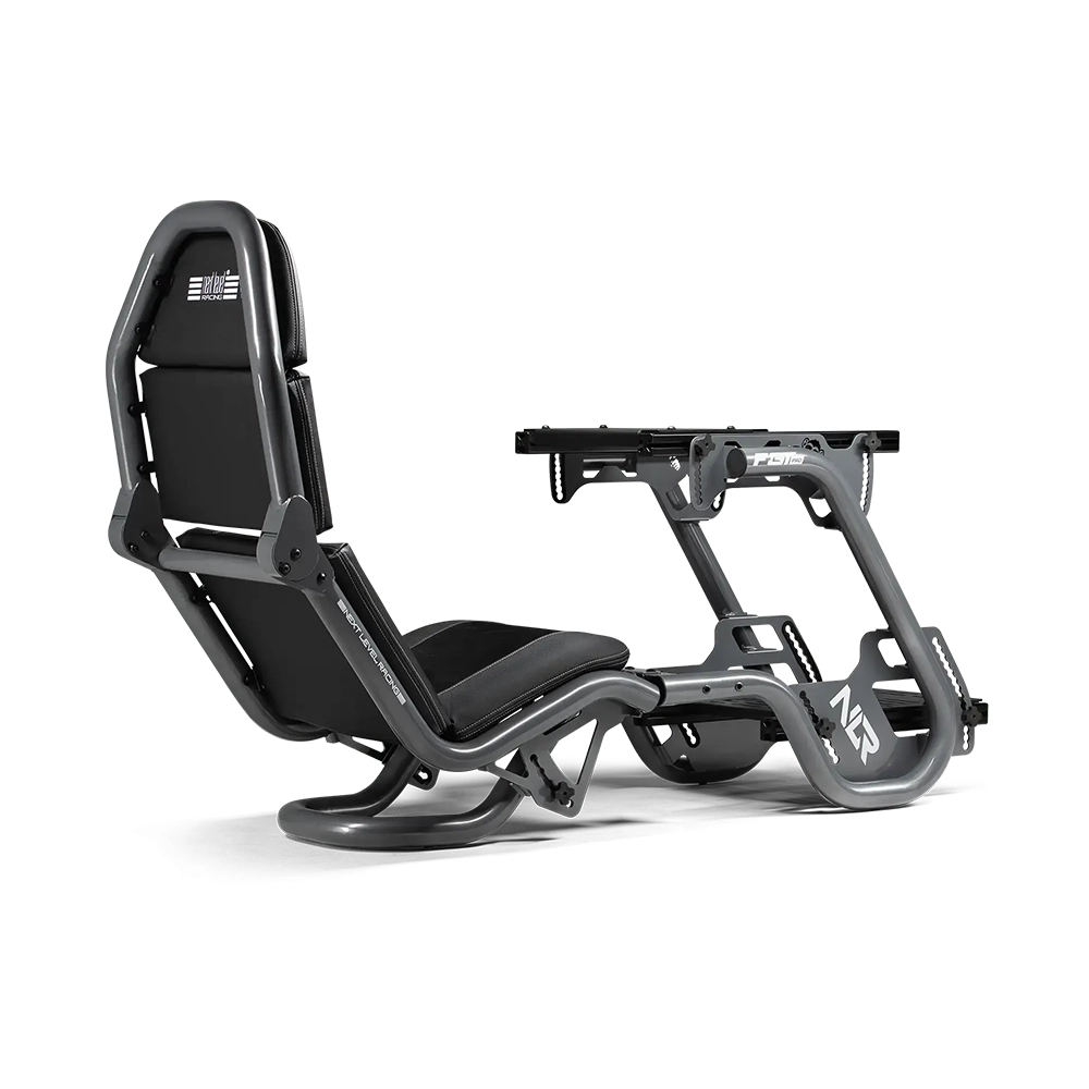 Next Level Racing F-GT Pro Formula и GT Racing Grey Геймърски стол за състезателни симулатори