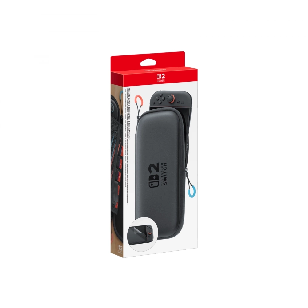 Nintendo Switch 2 Carrying Case + Screen Protector Калъф и протектор за екран