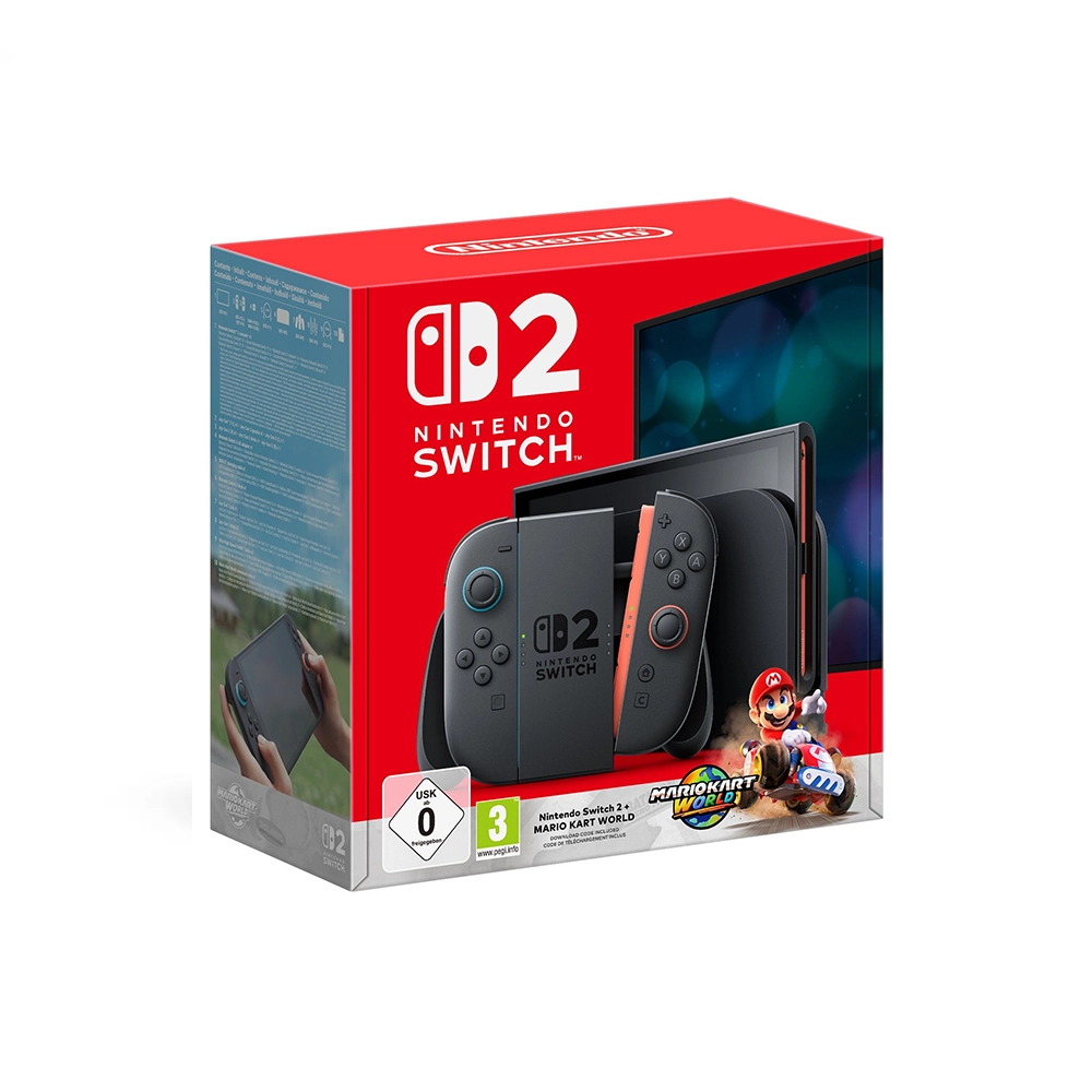 Nintendo Switch 2 + Mario Kart World Bundle Портативна игрова конзола