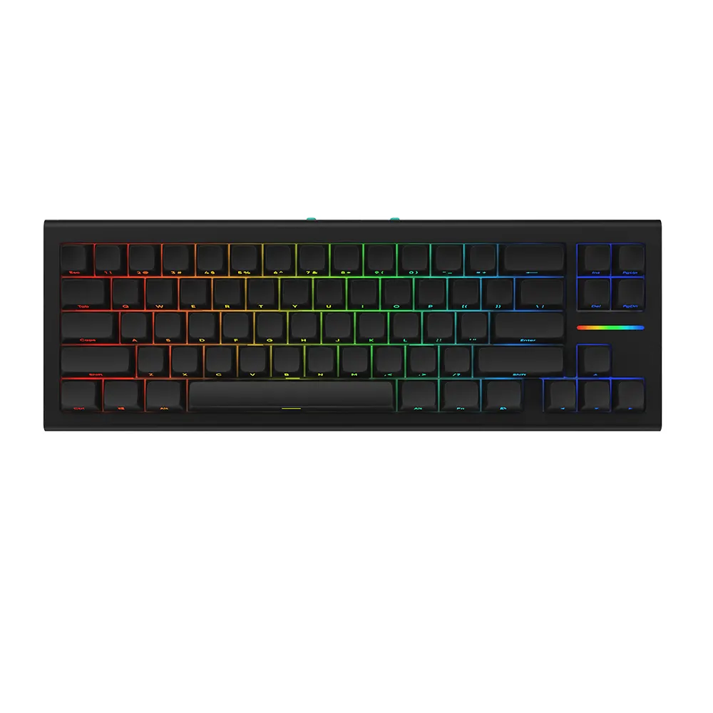 nubi NK68 HE Black 8000Hz Геймърска механична клавиатура с g3ms Magnetite Ice суичове
