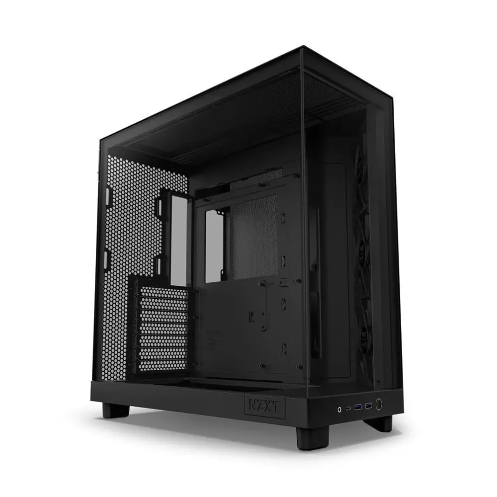 NZXT H6 Flow Matte Black Компютърна кутия