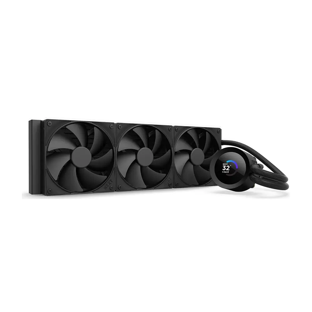 NZXT Kraken Plus 360 LCD Display Black AIO Воден охладител за процесор