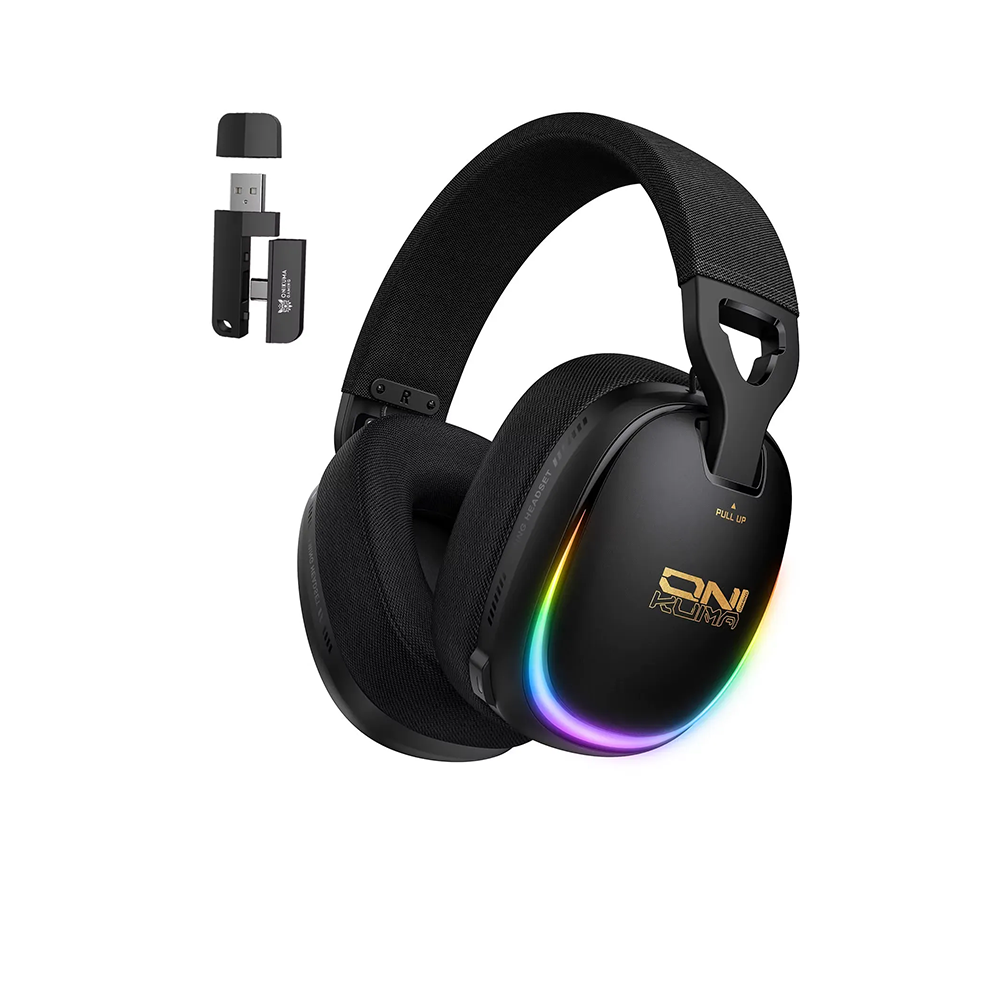 ONIKUMA GT805 Black безжични геймърски слушалки с микрофон