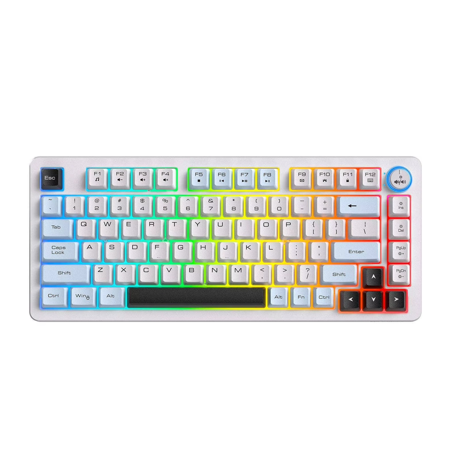 ONIKUMA MT501 White безжична геймърска мембранна клавиатура