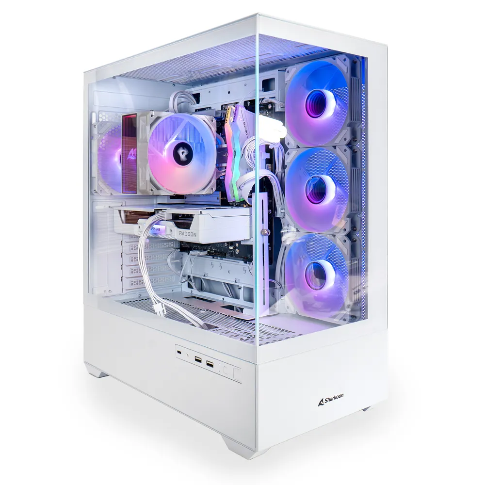 GGPC Uriel AMD 8400F / RX 9060 XT PURE Геймърски компютър