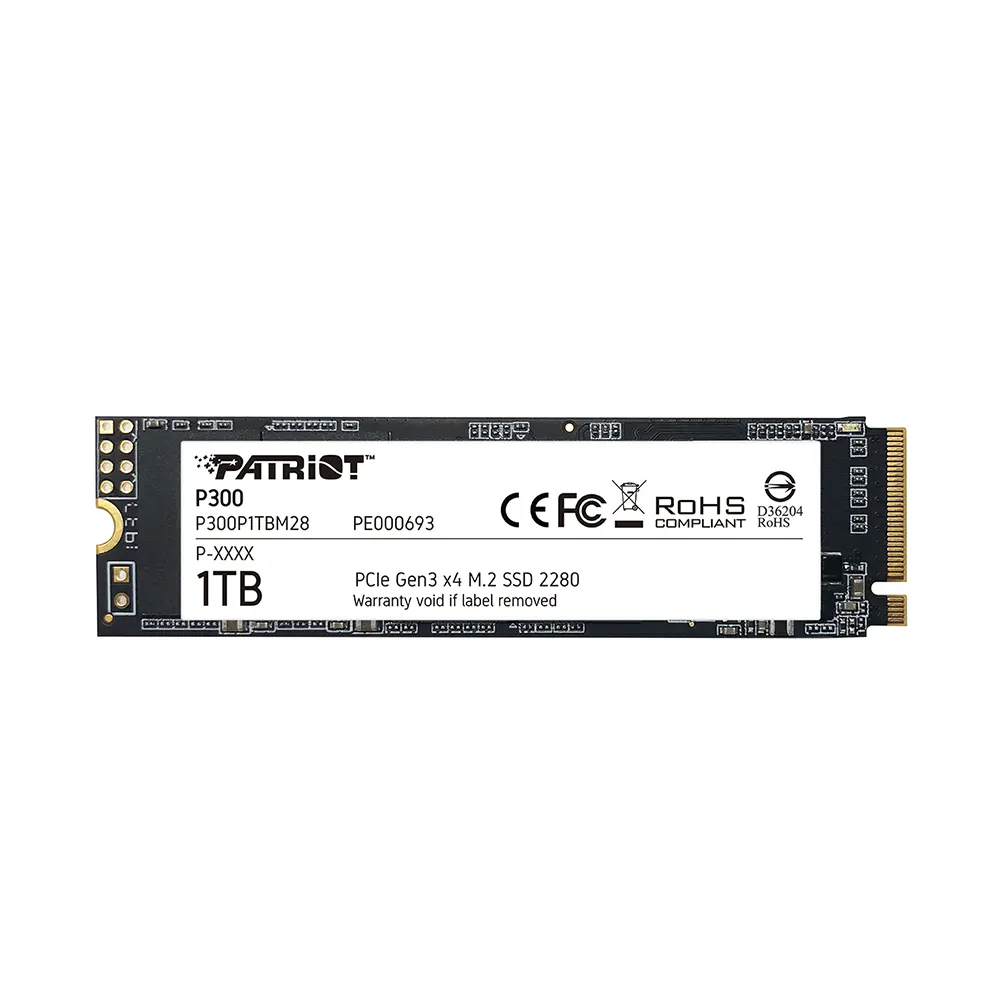 Patriot P300 1TB M.2 PCIe 3.0 NVMe SSD Диск