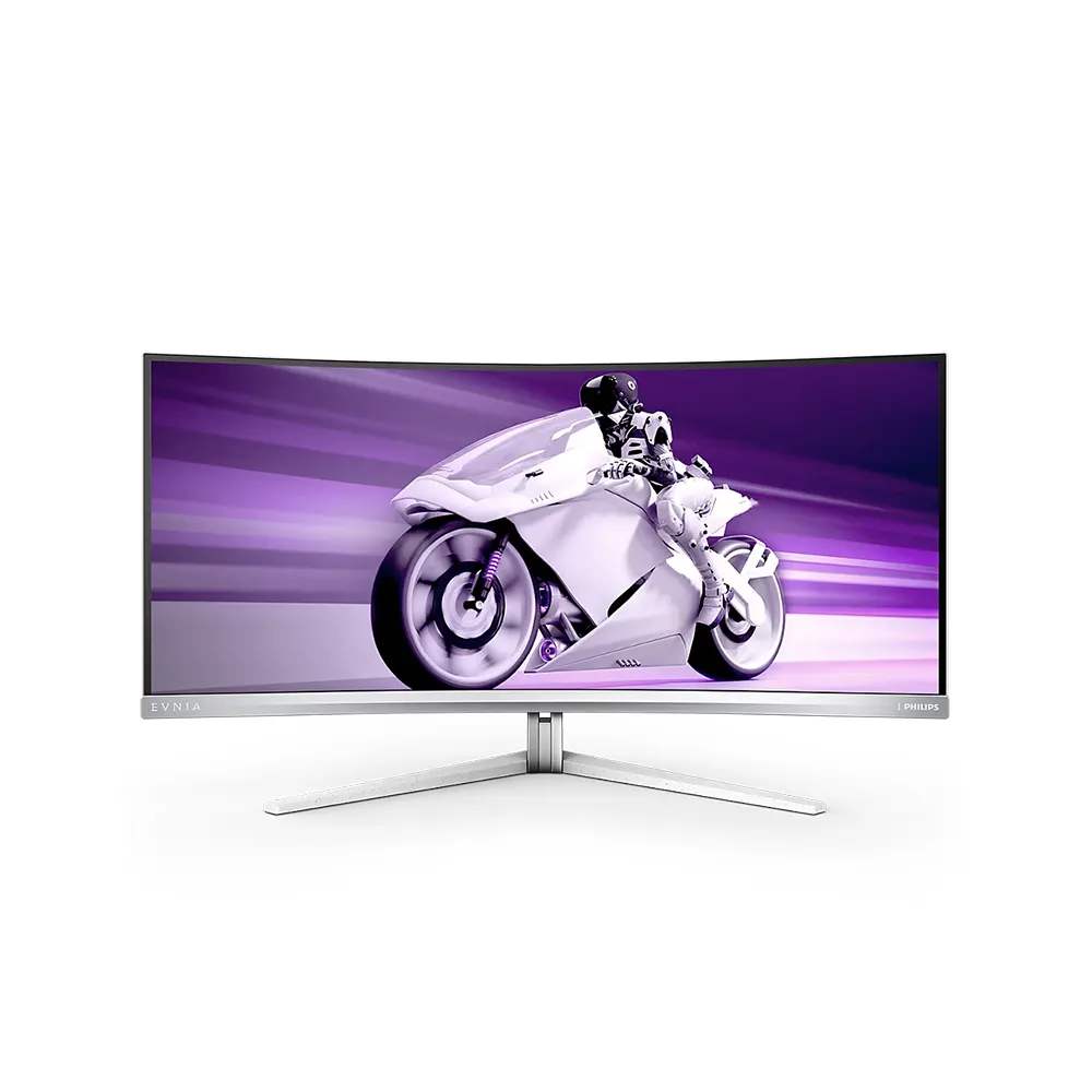 Philips Evnia 34M2C8600 34" QD-OLED, 175Hz, 0.03ms, WQHD (3440 x 1440), AMD FreeSync Premium Pro, DisplayHDR 400, 1800R Curved Извит геймърски монитор