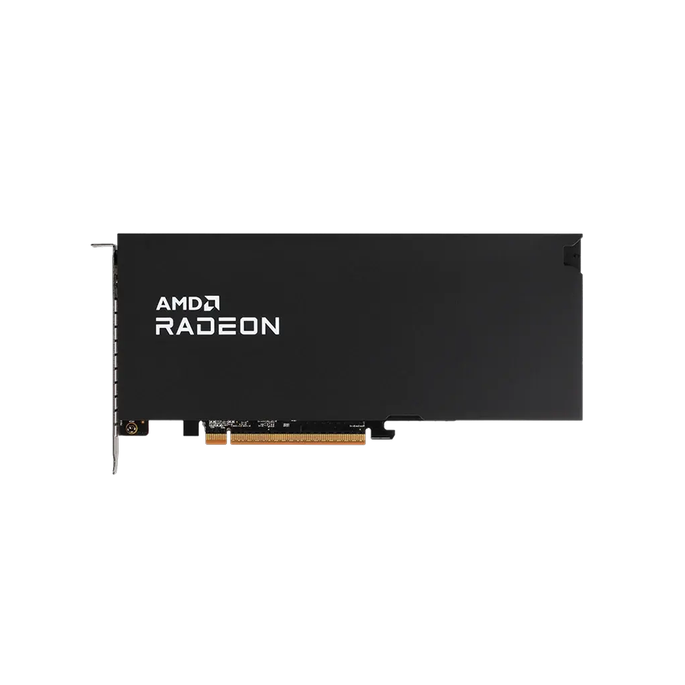 PowerColor Radeon AI PRO R9600D Black 32 GB GDDR6 Видео карта