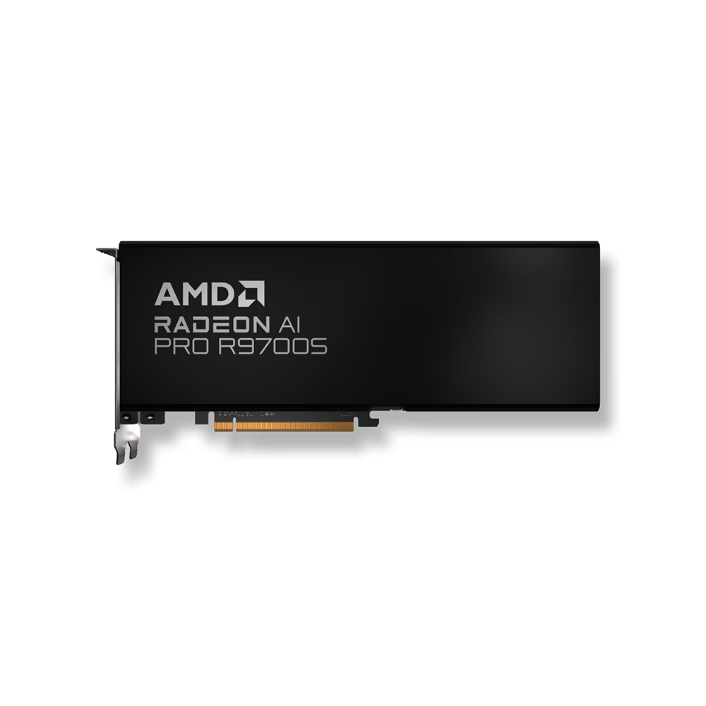 PowerColor Radeon AI PRO R9700S Black 32 GB GDDR6 Видео карта