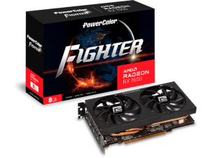 Видеокарта PowerColor Fighter AMD Radeon RX 7600 8GB GDDR6