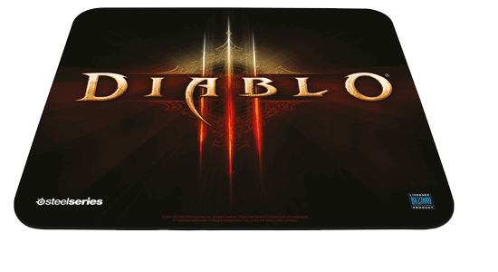 Steelseries QcK Diablo III Logo