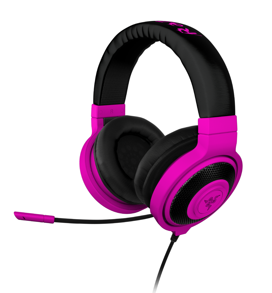 Razer Kraken Pro Neon Purple Геймърски слушалки