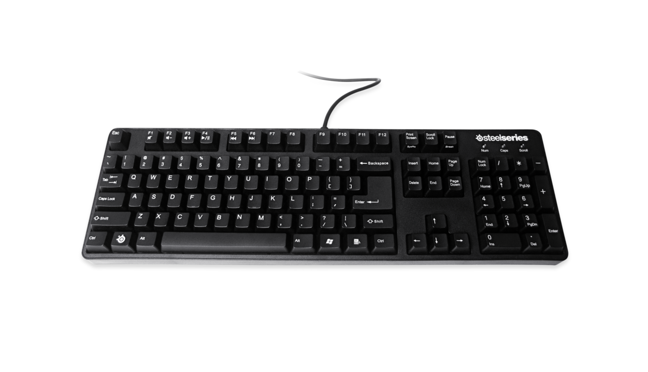 SteelSeries 6Gv2 Геймърскa механична клавиатура с Cherry MX Black суичове