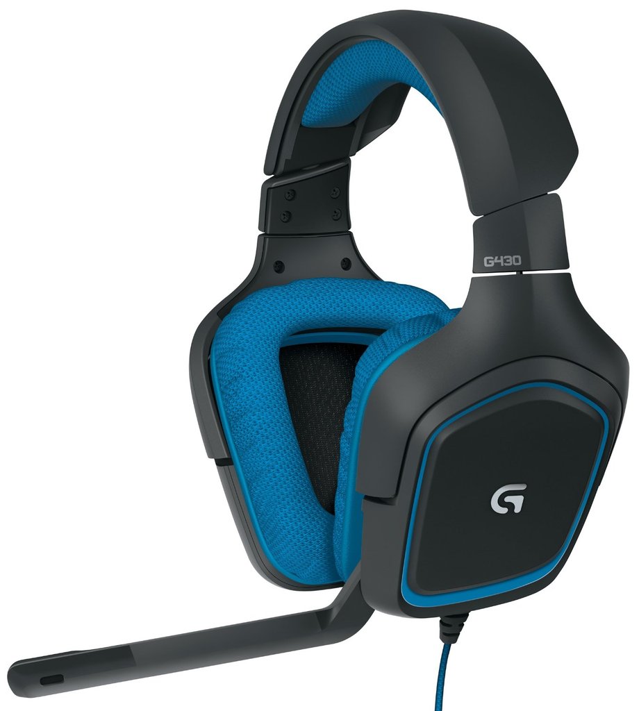 Logitech G430 7.1 Surround Sound Геймърски Слушалки