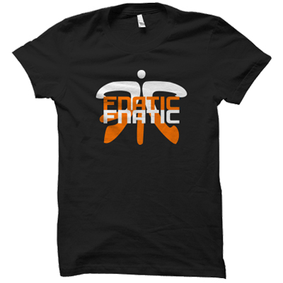 Fnatic Mirror Black тениска - размер M