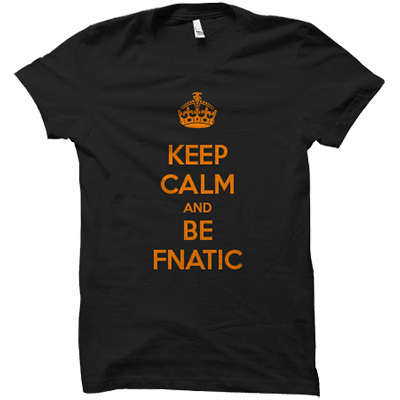 Fnatic Keep Calm and Be Fnatic тениска - размер S