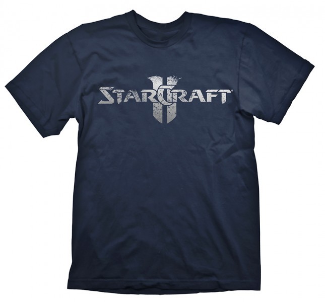 Starcraft Logo Silver Тениска - Размер S