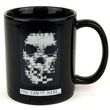 Watch Dogs Heat Changing Skull Mug