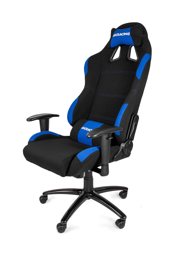 AKRacing K7012 Gaming Chair Black Blue Геймърски стол